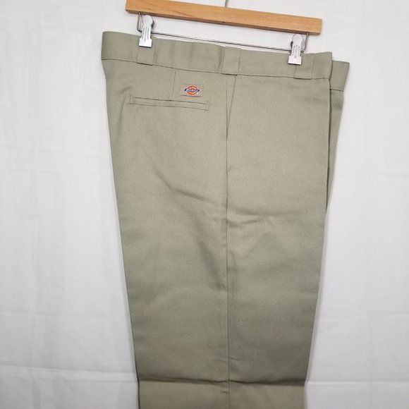 NWOT Dickies 874 Original Fit work pants khaki 38 X 32 uniform wide-tunnel loops - Picture 4 of 10